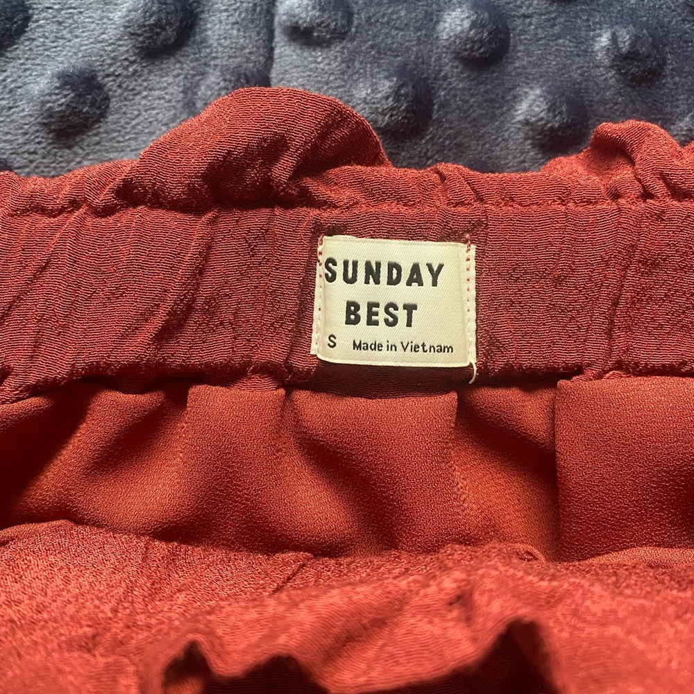 Red Sunday Best skirt!